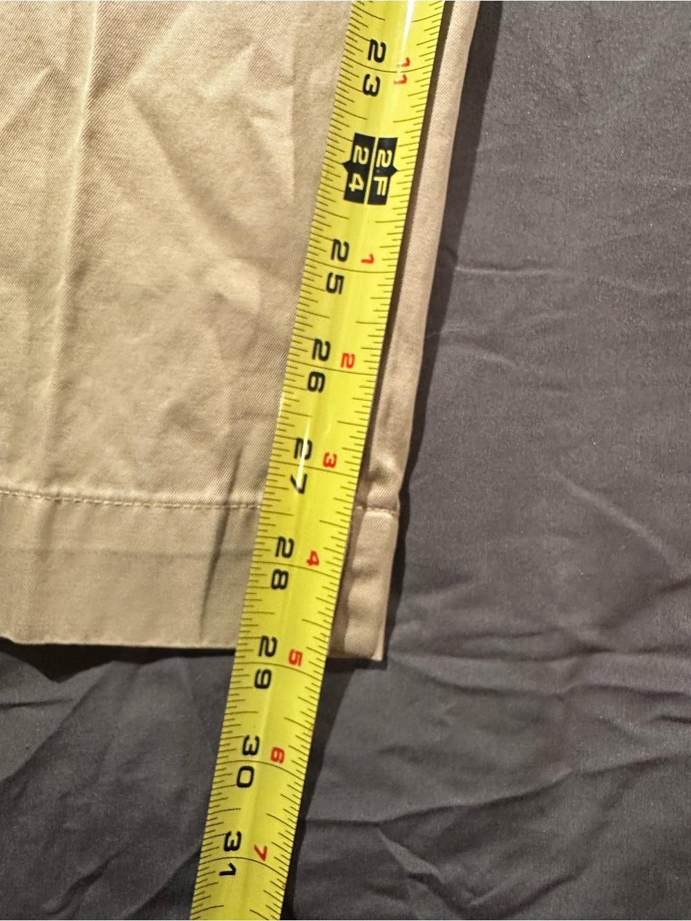 Vintage Polo Ralph Lauren Men’s Pants 33x30 Tan Khaki Cotton Chinos Utility - Picture 8 of 9
